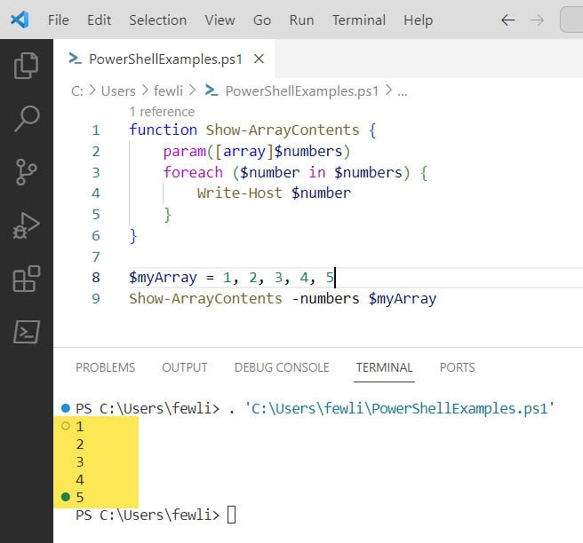 PowerShell Array Parameters Guide] PowerShell FAQs