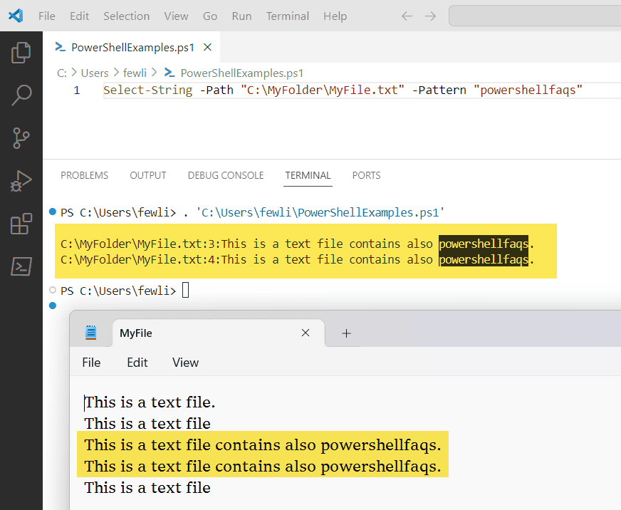 How to Check if a File Contains a String in PowerShell? PowerShell FAQs