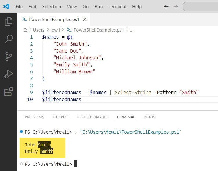 How to Filter Strings in PowerShell? PowerShell FAQs