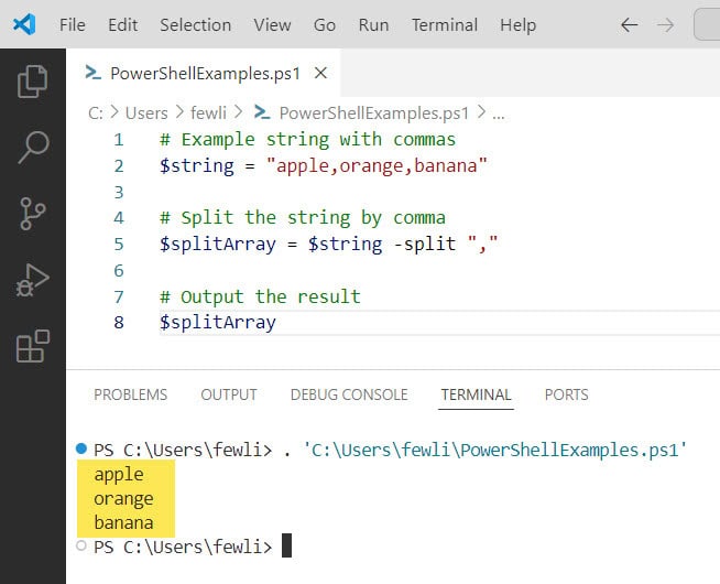 How to Split String by Tab Character in PowerShell? PowerShell FAQs