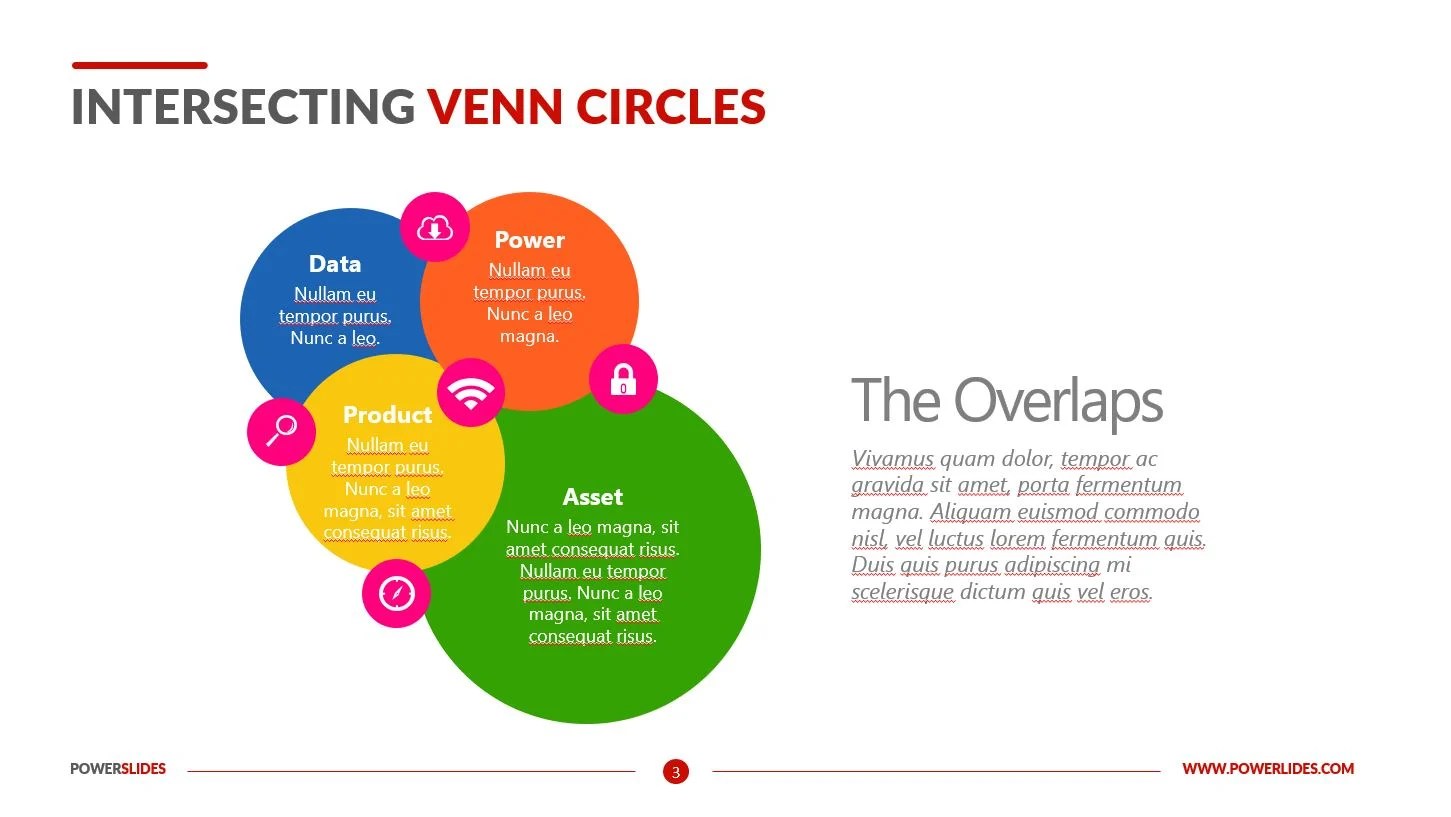5 Circle Venn Diagram | Download & Edit | PowerSlides™