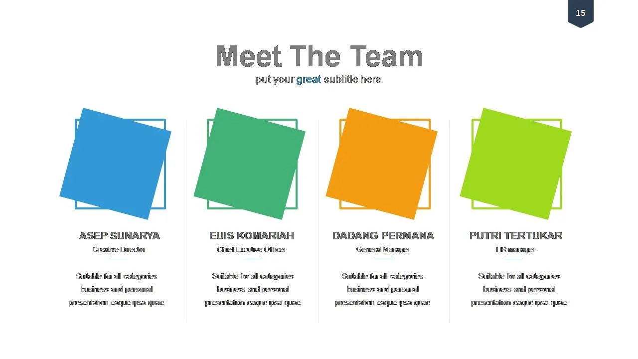 Chain of Command Template | Editable Slides | PowerSlides™