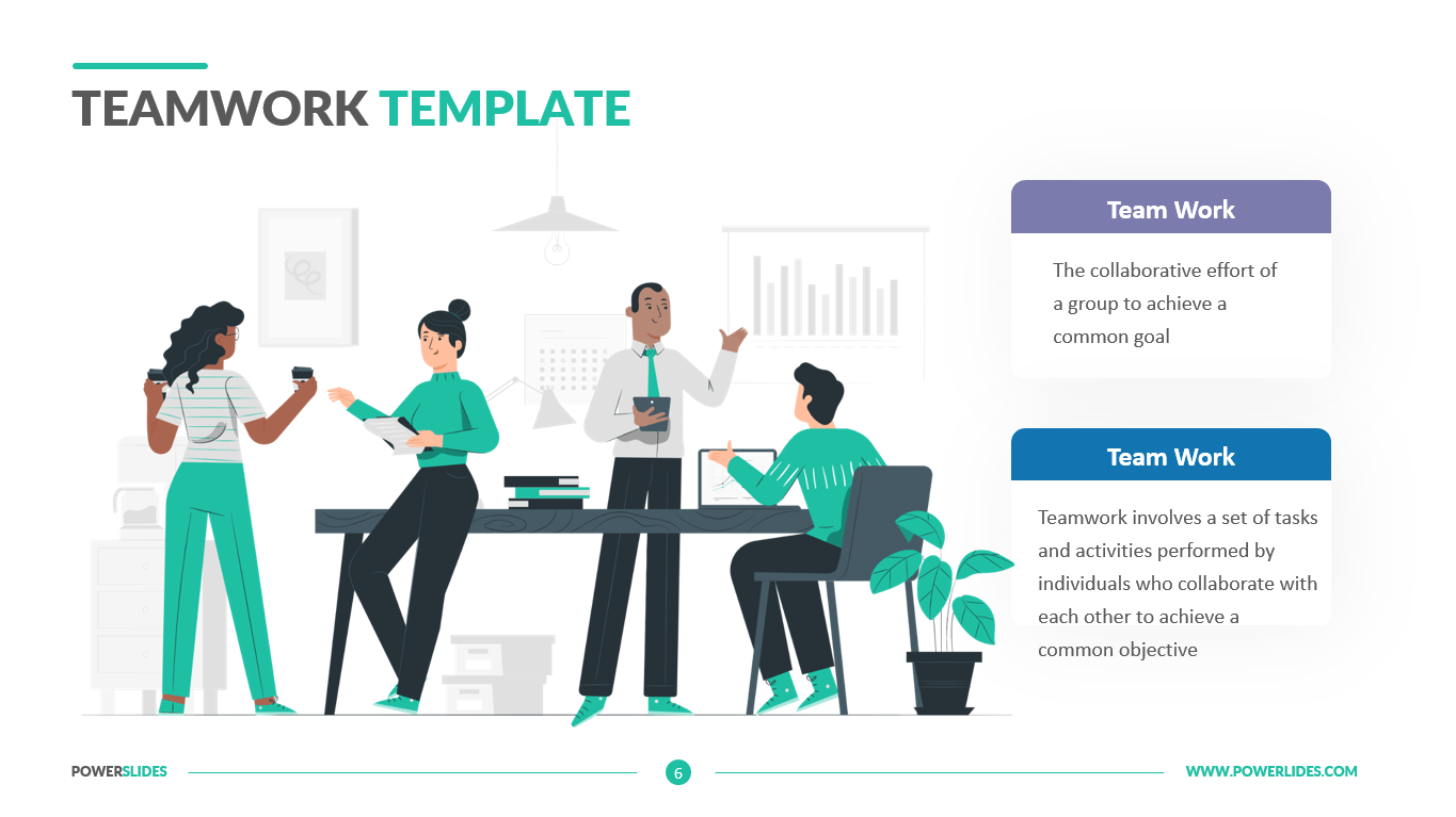 Team Building PowerPoint Teamwork Template Download Now