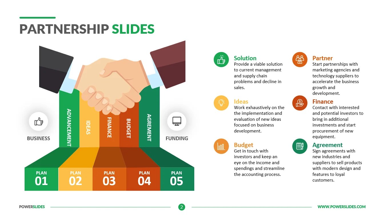 Partnership Slide Download & Edit PowerSlides™