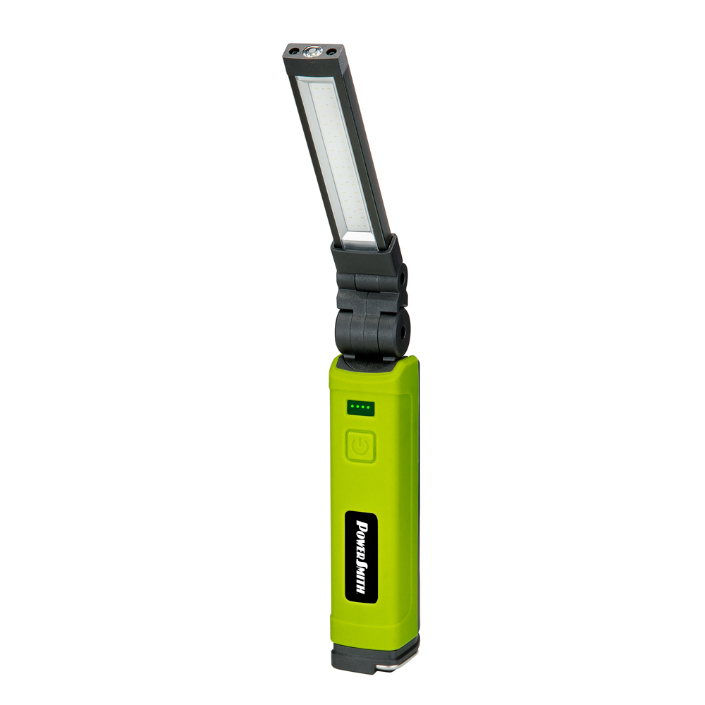 RECHARGEABLE & FOLDABLE LED INSPECTION LIGHT WITH UV PowerSmith