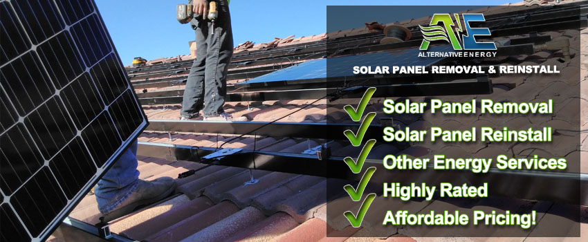 Solar Panel Removal & Reinstall Near Me in Phoenix, AZ