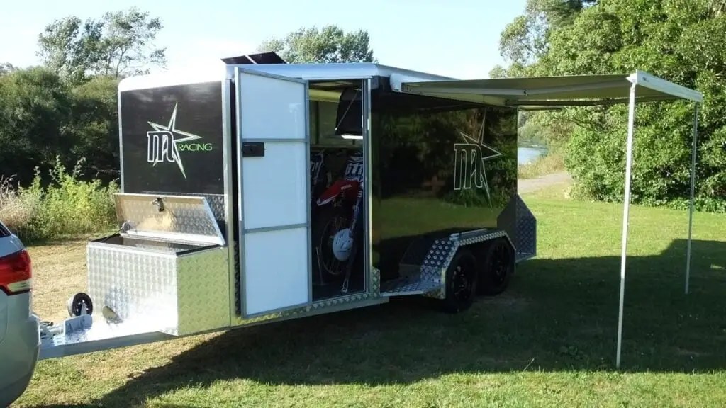 DIY Dirt Bike Trailer Ideas Powersports Radar