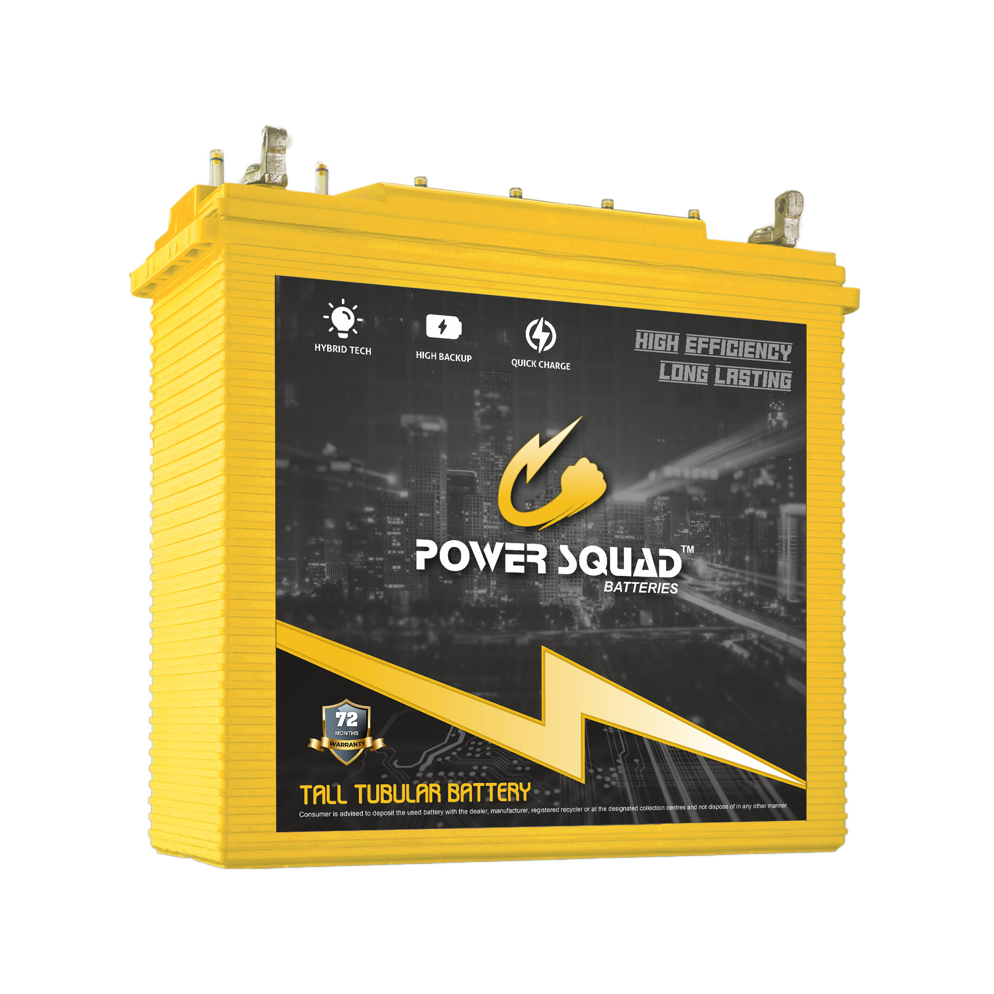 Tubular Batteries Power Squad