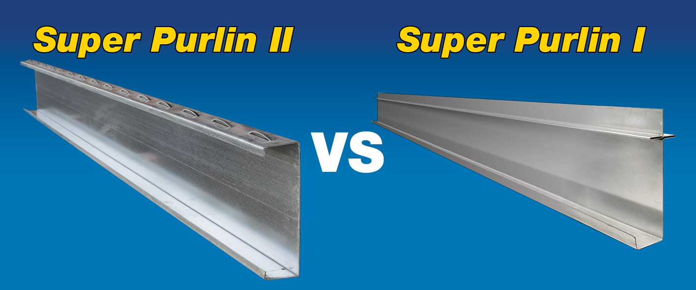 Super Purlin II vs Super Purlin I Powers Solar Frames