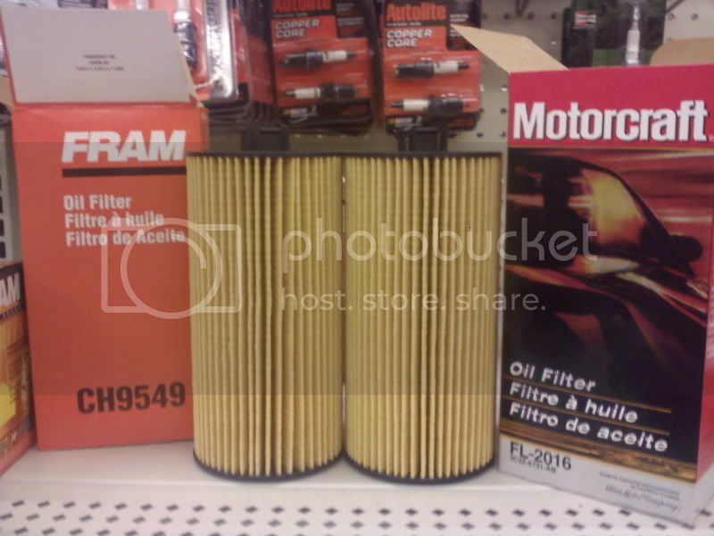 Please quit using the wrong oil filters and ruining your engines