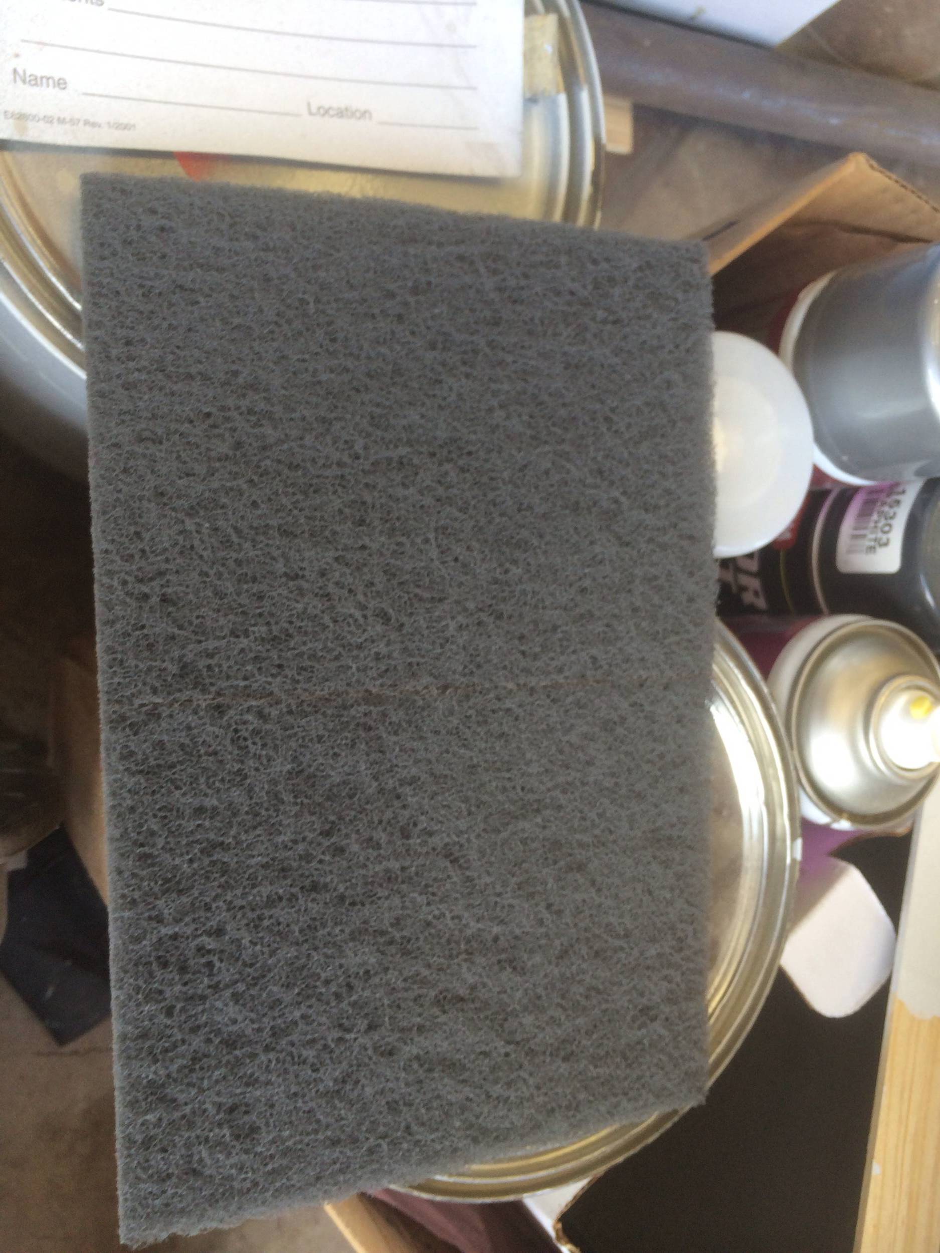 Scuff pad used. Not PowerStrokeArmy