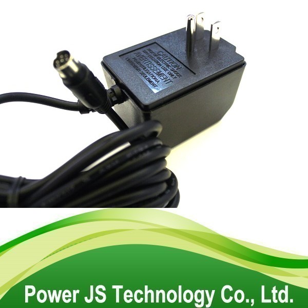 醫療器材應用8 pin mini din 變壓器12.6Vdc 250ma 美國3Pin插頭