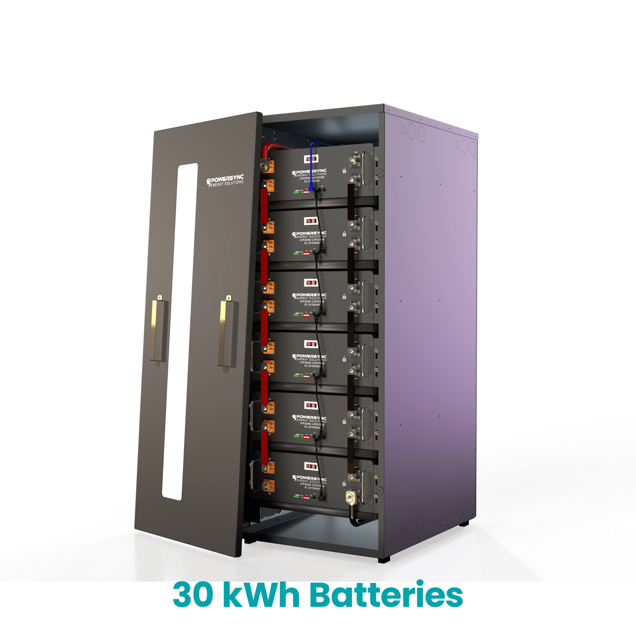 51.2V 600Ah 30 kWh LiFePO4 Lithium Battery Energy Storage POWERSYNC