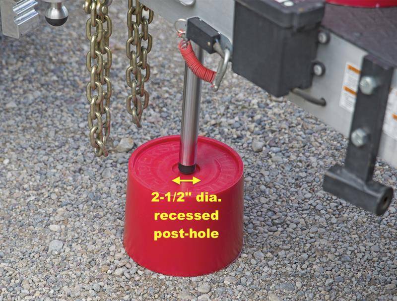 Anderson Hitch Trailer Jack Block Powertech Diesel