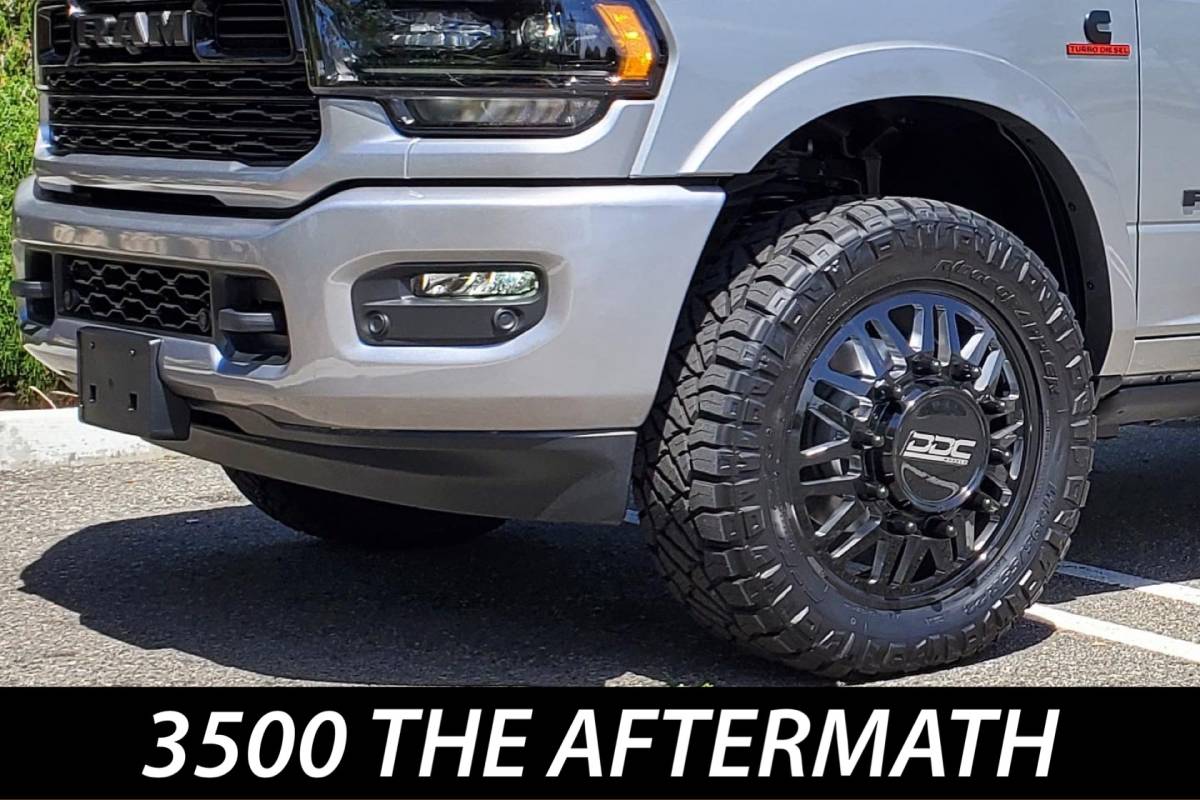 Dodge Ram 3500 '19'22 Dually Wheels Aftermath Powertech Diesel