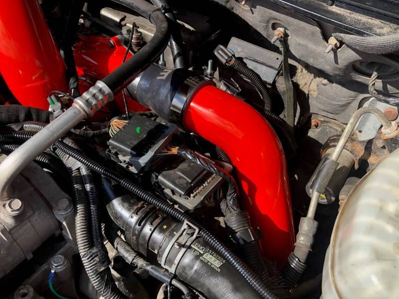 2004.52010 LLY/LBZ/LMM Duramax Driver (Hot) Side 3" Intercooler Pipe Kit