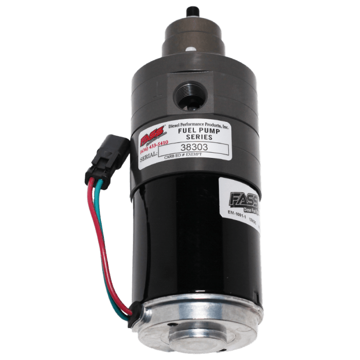 FASS 220gph/60psi Adjustable Fuel Pumps 1999 2007 Powerstroke F250