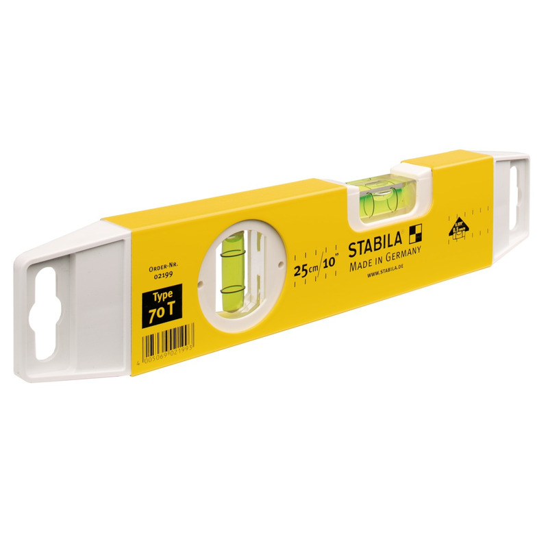 Stabila 70T 25cm Torpedo Level 02199 PowerToolMate