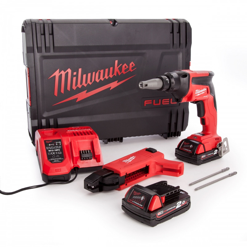 Milwaukee M18 FUEL 18V LithiumIon Brushless Cordless Drywall Screw Gun (ToolOnly) 286620 The