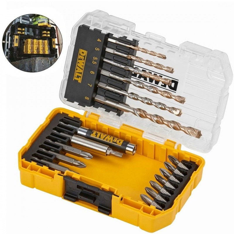 Dewalt 19pc Extreme 2 Masonry Drill Bits Powertoolmate