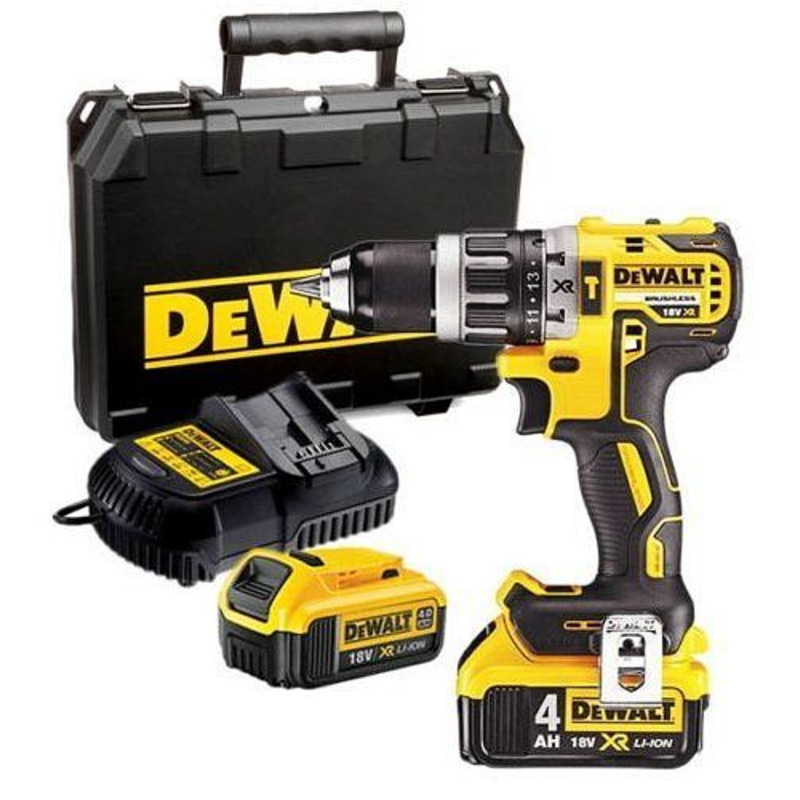 DEWALT DCD796 1/2" 20V MAX XR Cordless Hammer Drill With 4AH Battery