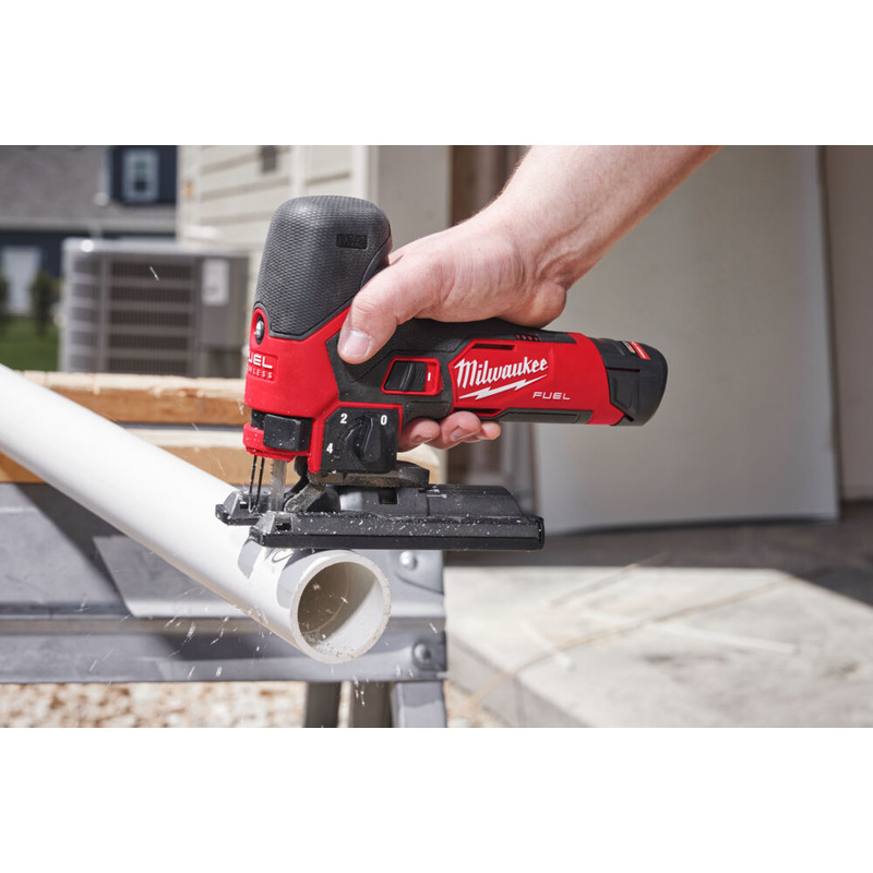 Milwaukee M12FJS-0 12v Fuel Bodygrip Jigsaw Naked - PowerToolMate