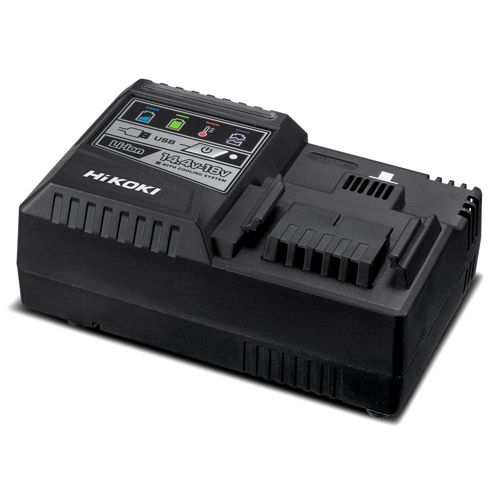 NEW GENUINE HIKOKI HITACHI RAPID BATTERY CHARGER UC18YSL3 WITH USB PORT 18V SLIDE Power Tools