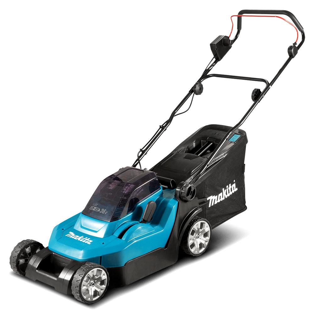 BRAND NEW MAKITA CORDLESS LAWN MOWER 380MM 18V X 2 (36v) DLM382 Power