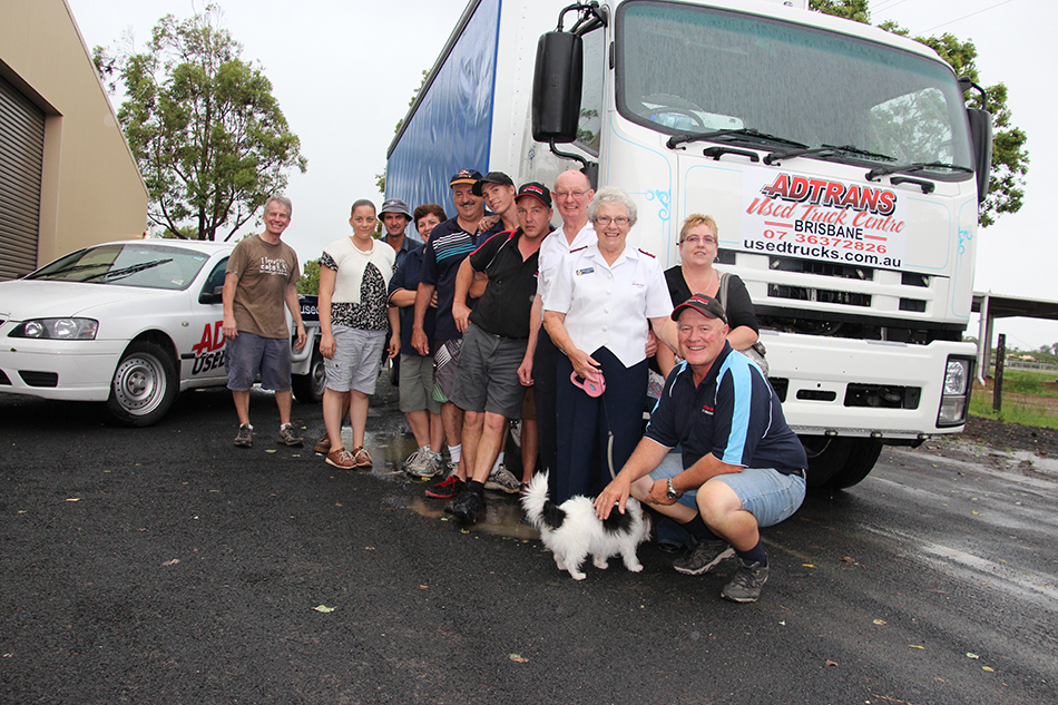 Adtrans gives Bundaberg flood victims truck load of new furniture