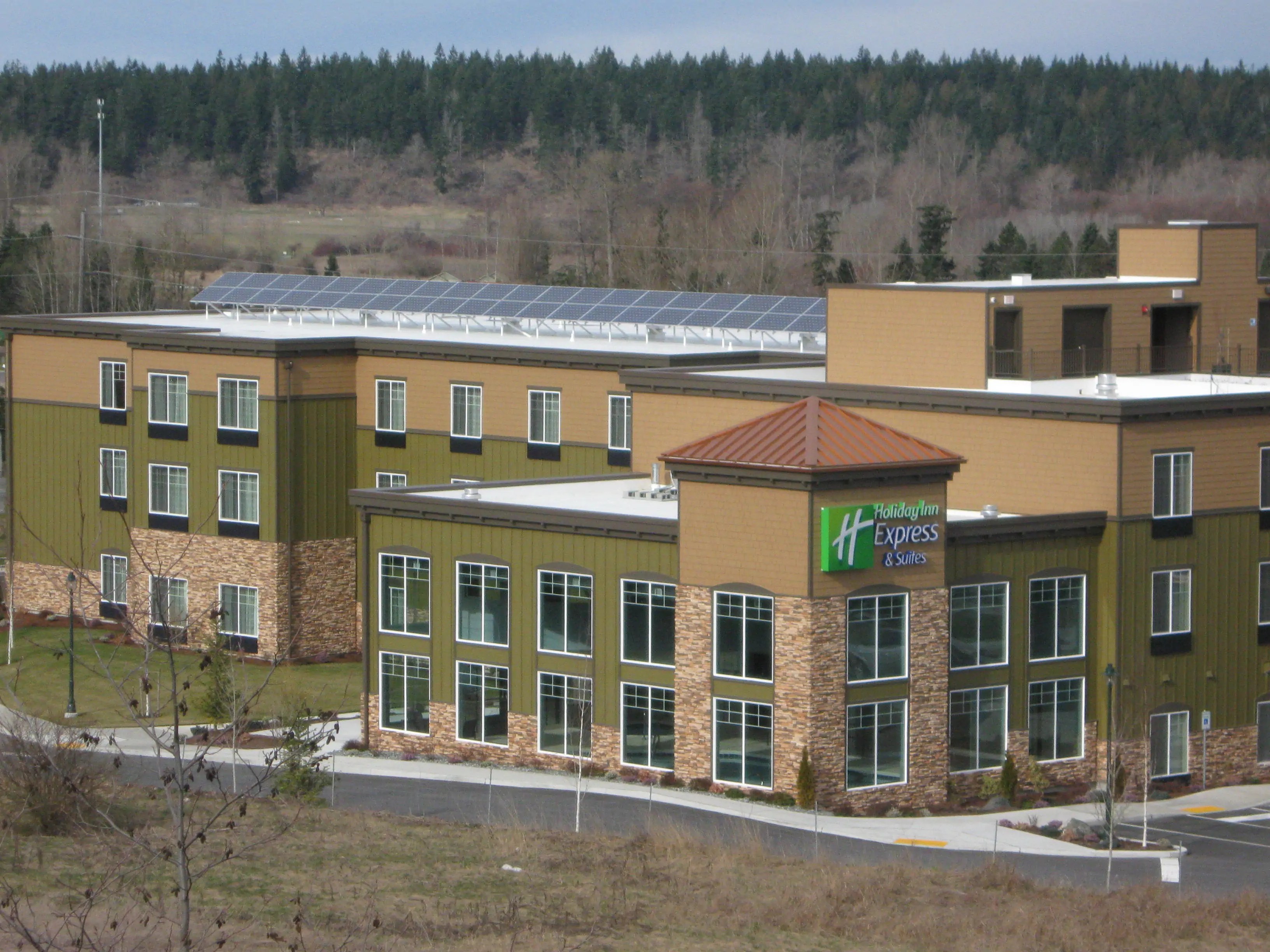 Holiday Inn Express, 10.34 KW, Sequim, 2010 Power Trip Energy