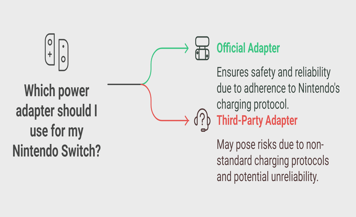 Use an Official Nintendo Switch Power Adapter