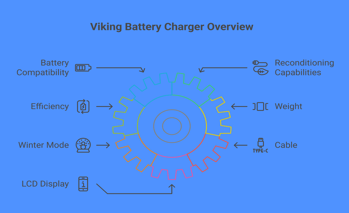 4 Amp Fully Automatic Microprocessor Controlled Battery Charger/Maintainer From Viking