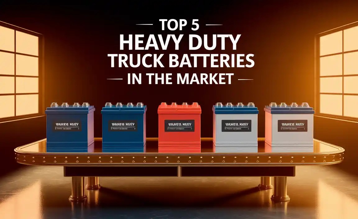 Top 5 Heavy Duty Truck Batteries in the Market