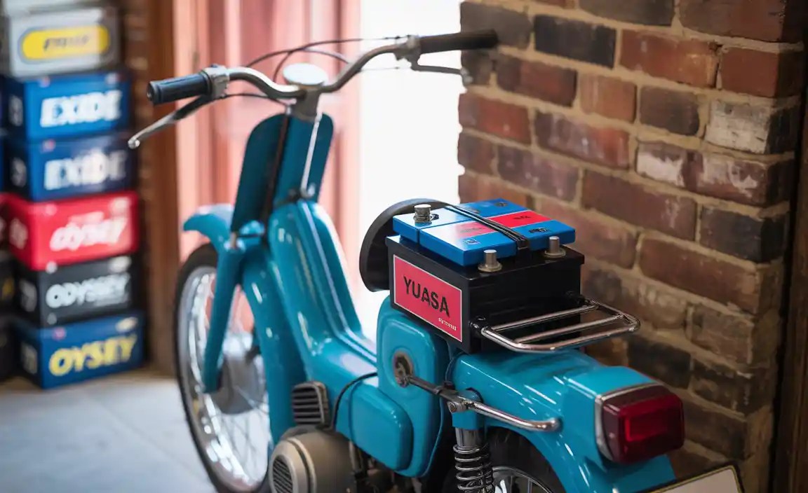 Top Battery Brands for Mopeds