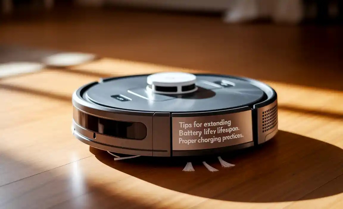 Maintaining Your Robot Vacuum Battery