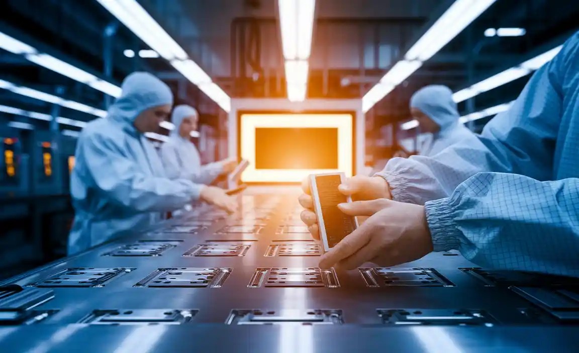 Manufacturing Process of Samsung Batteries