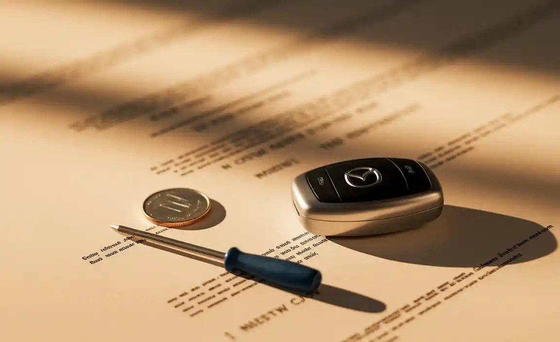 Step-by-Step Guide to Replacing Your Mazda Key Fob Battery