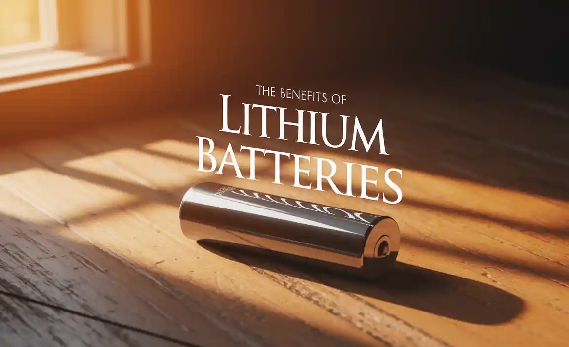 The Benefits of Lithium Batteries