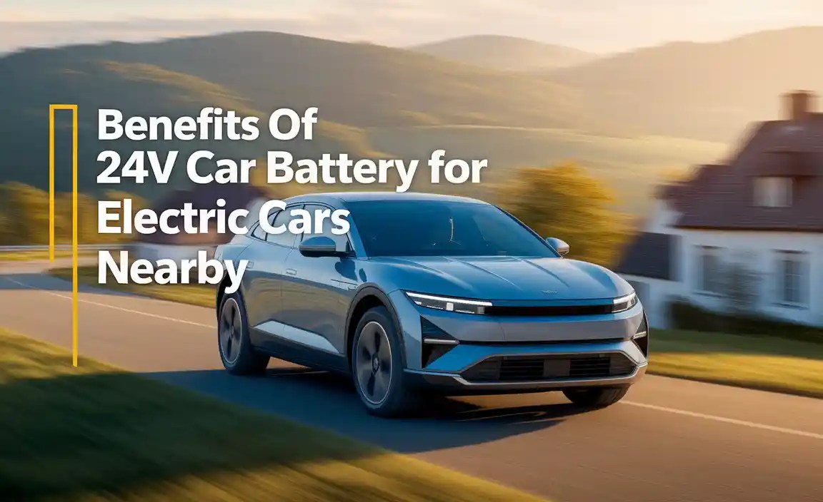 Benefits Of 24V Car Battery For Electric Cars Nearby