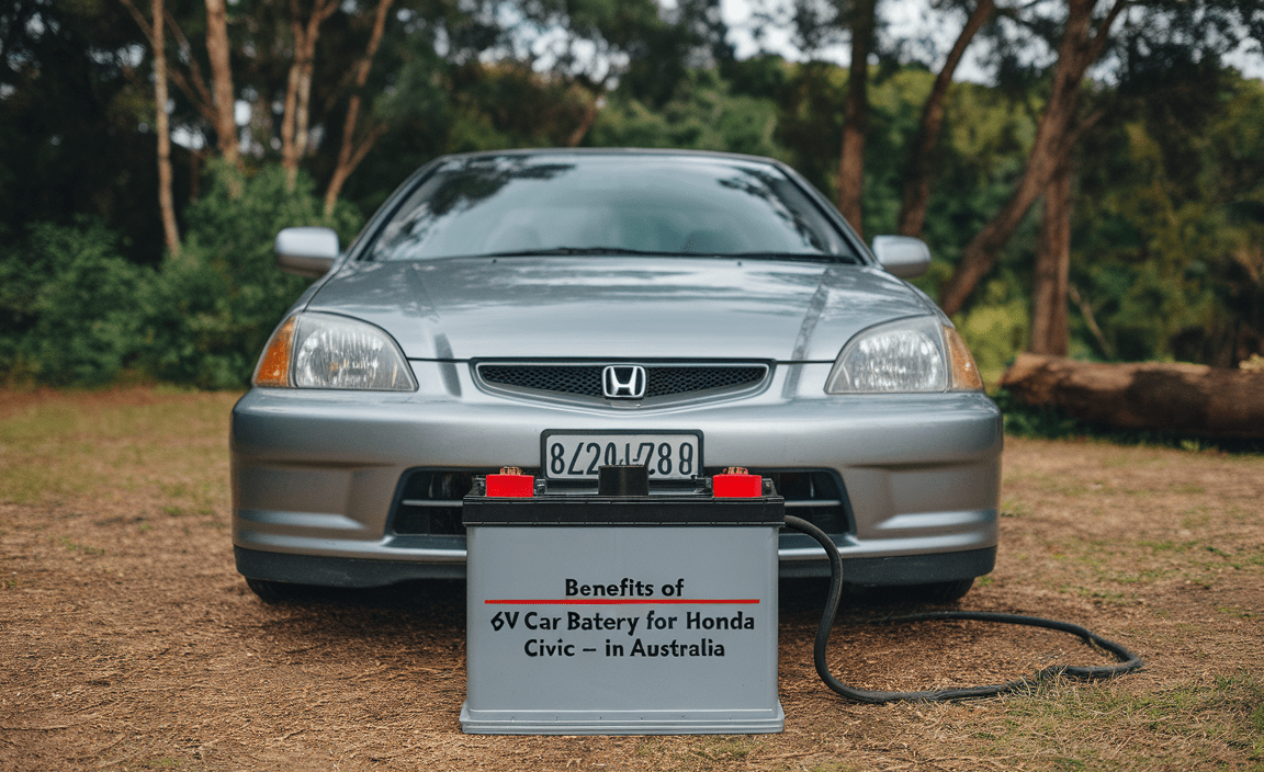 Benefits Of 6V Car Battery For Honda Civic In Australia