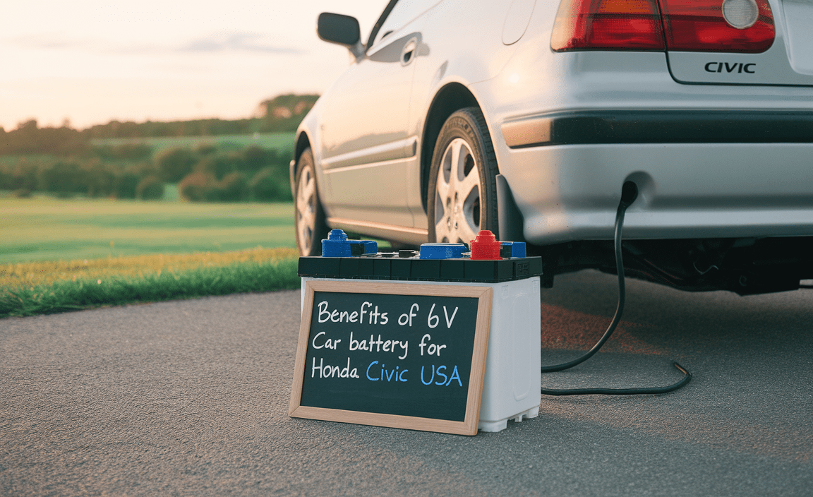 Benefits Of 6V Car Battery For Honda Civic Usa