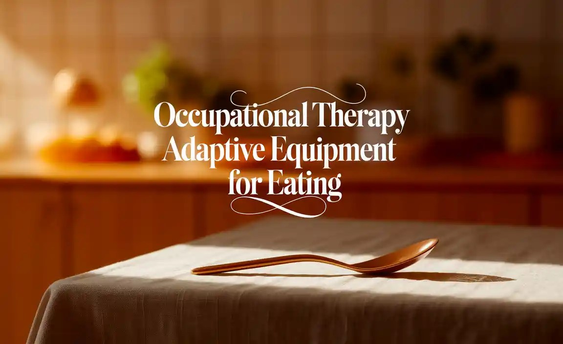 Occupational Therapy Adaptive Equipment For Eating