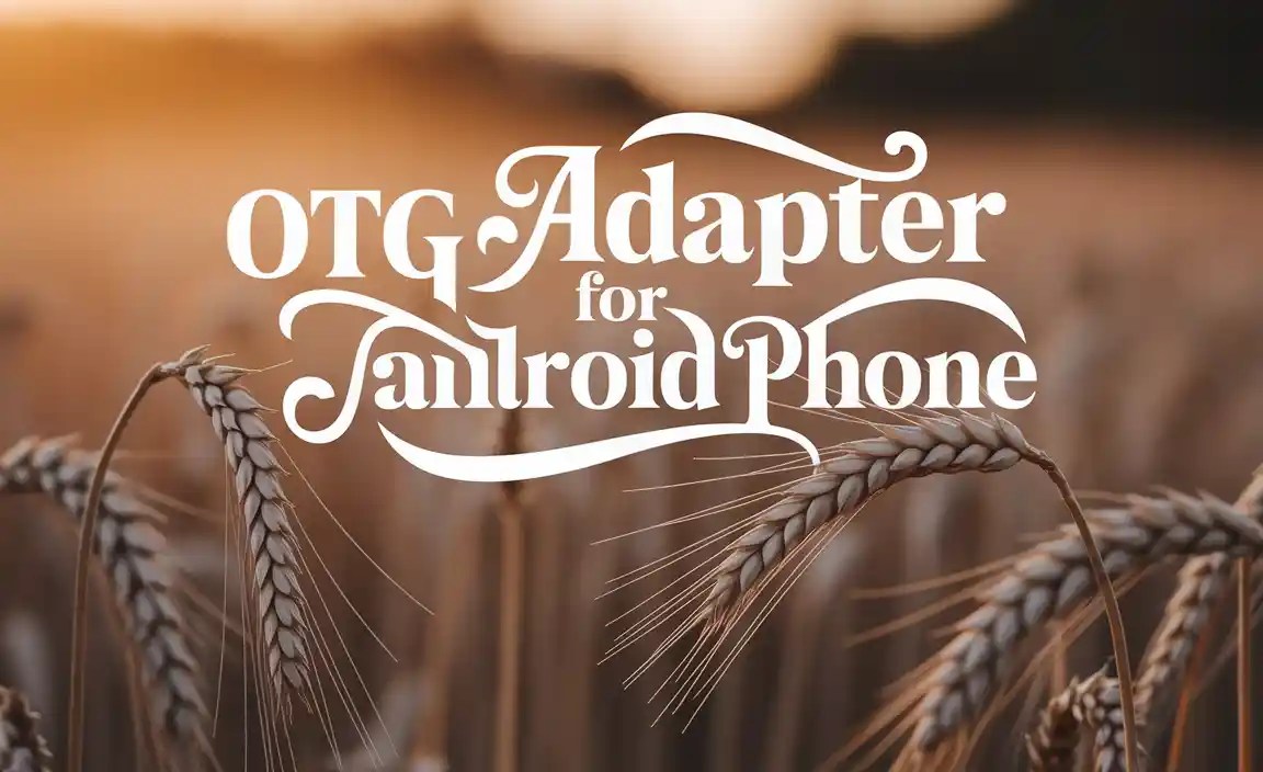 Otg Adapter For Android Phone