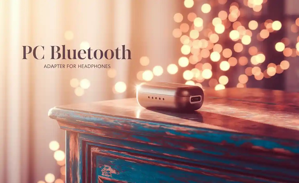 PC Bluetooth Adapter For Headphones