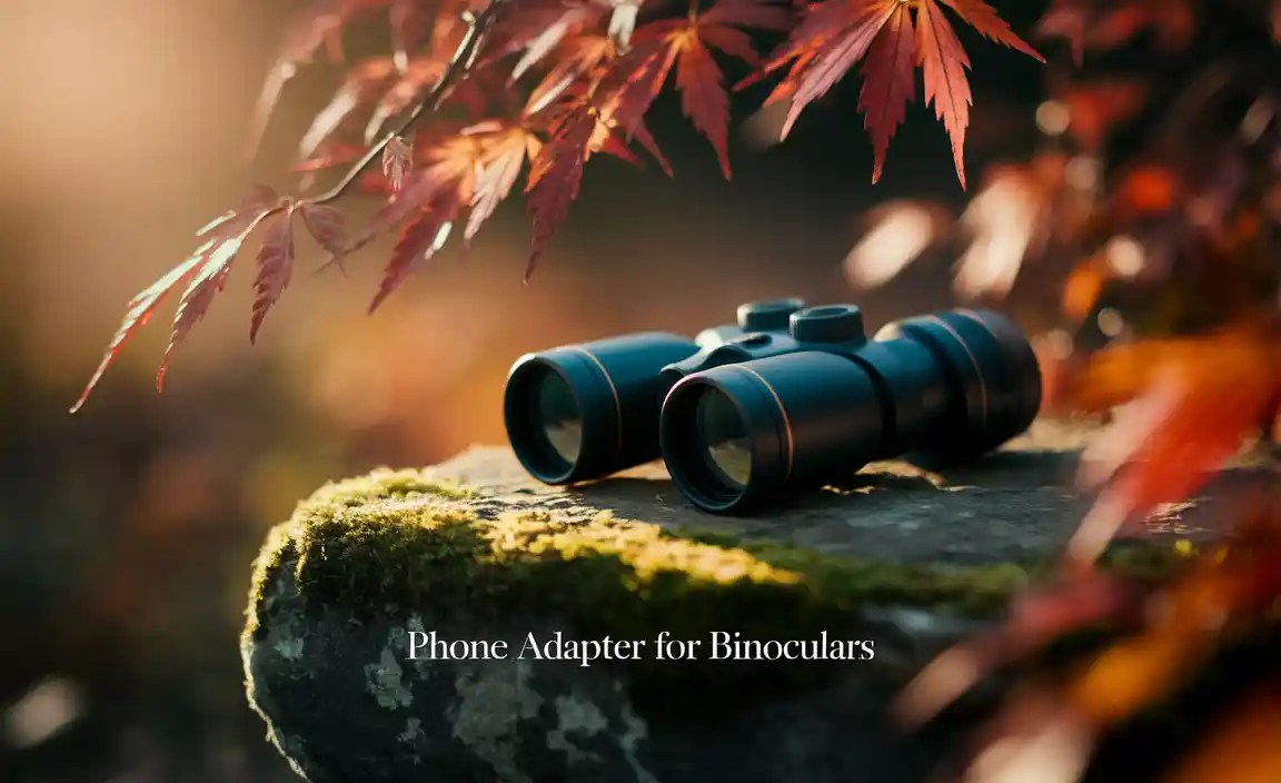 Phone Adapter For Binoculars