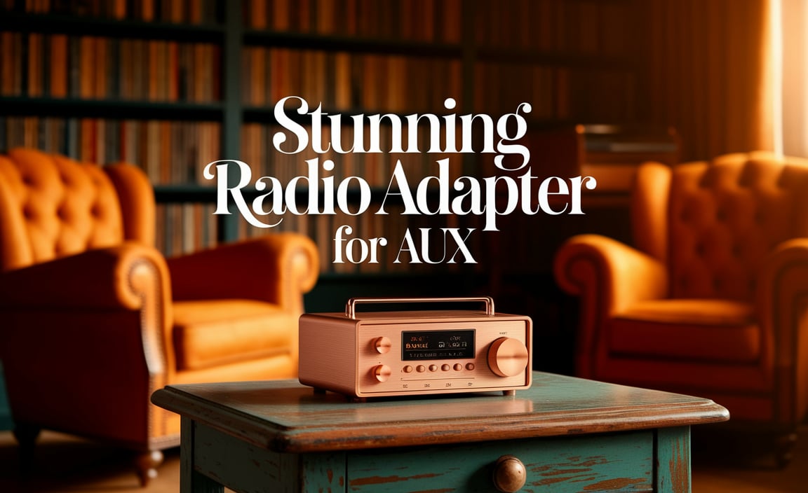 Stunning Radio Adapter for Aux