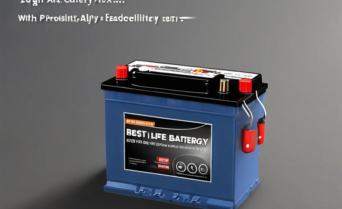 best lead acid car battery with longest life in usa