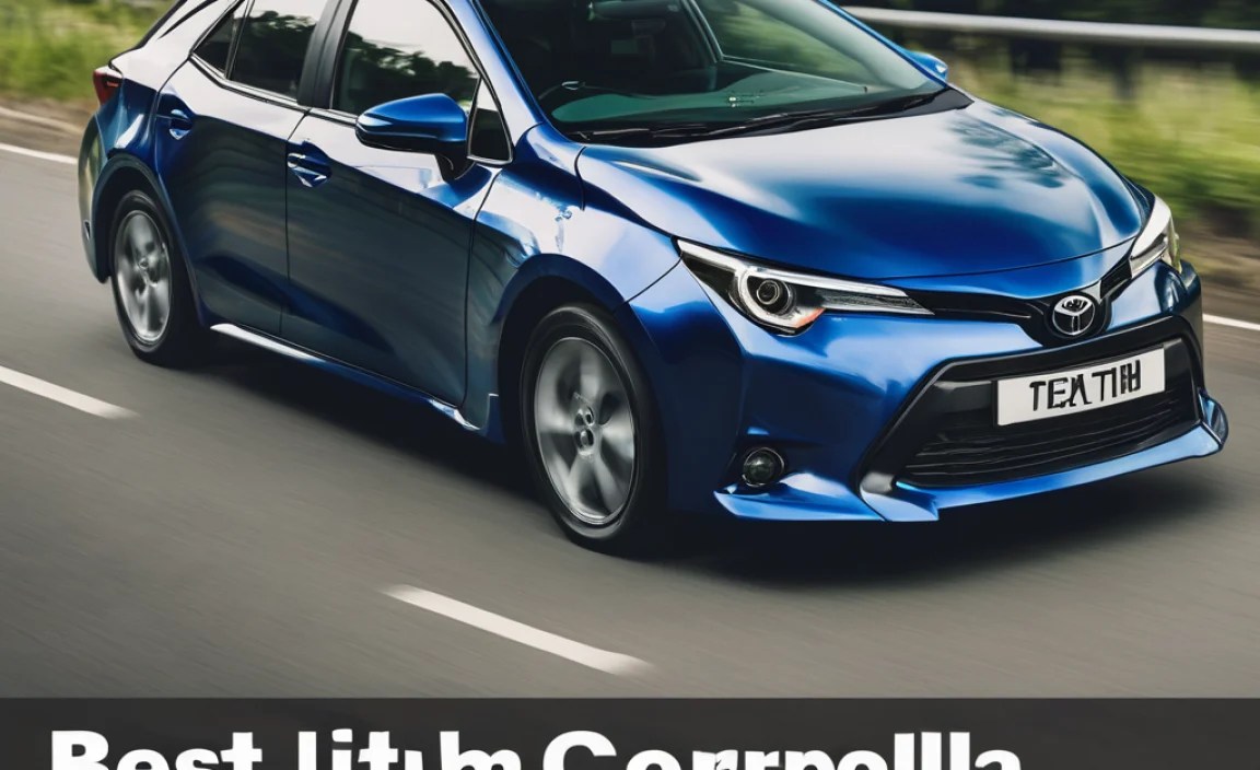 best lithium car battery for toyota corolla in uk