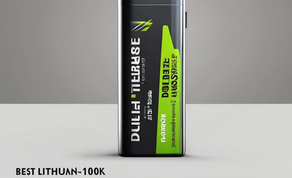 best lithium car battery under $100 in uk