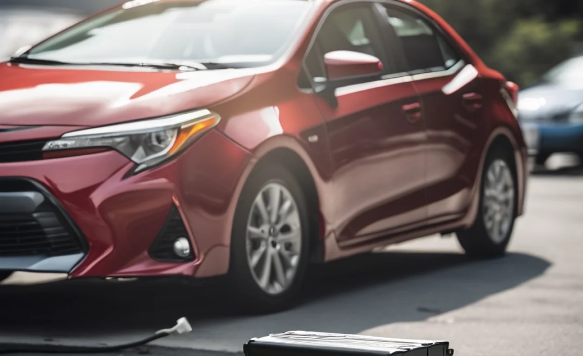 charging 12v car battery for toyota corolla in canada